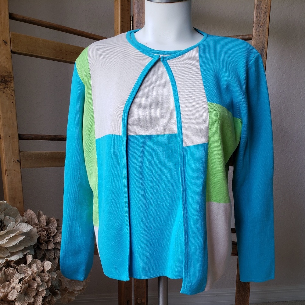 Vintage matching blouse and sweater set